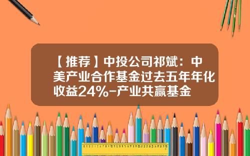 【推荐】中投公司祁斌：中美产业合作基金过去五年年化收益24%-产业共赢基金