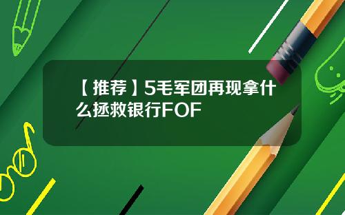 【推荐】5毛军团再现拿什么拯救银行FOF