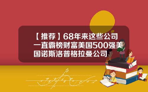 【推荐】68年来这些公司一直霸榜财富美国500强美国诺斯洛普格拉曼公司