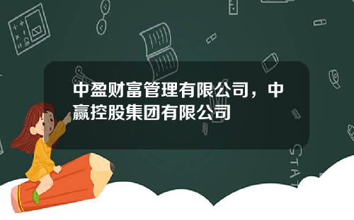 中盈财富管理有限公司，中赢控股集团有限公司