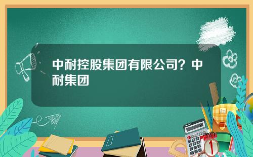 中耐控股集团有限公司？中耐集团