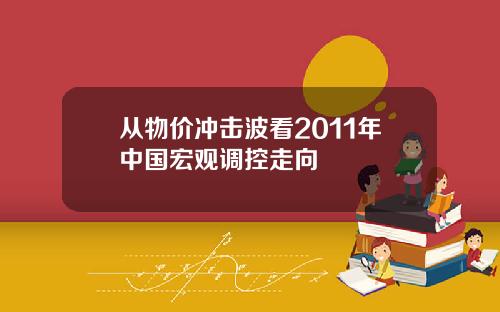 从物价冲击波看2011年中国宏观调控走向