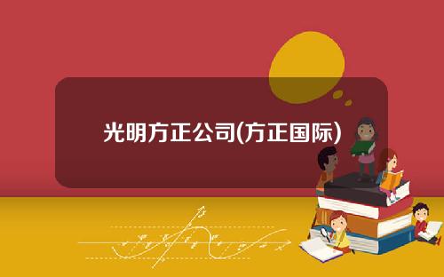 光明方正公司(方正国际)