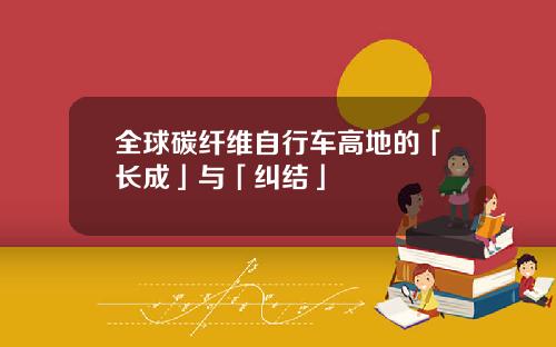 全球碳纤维自行车高地的「长成」与「纠结」