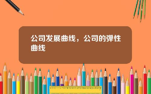 公司发展曲线，公司的弹性曲线