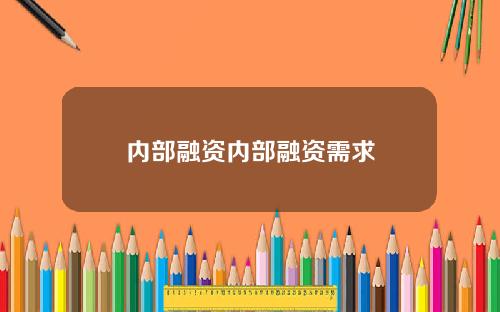 内部融资内部融资需求