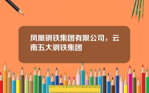 凤凰钢铁集团有限公司，云南五大钢铁集团