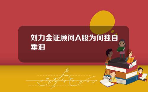 刘力金证顾问A股为何独自垂泪