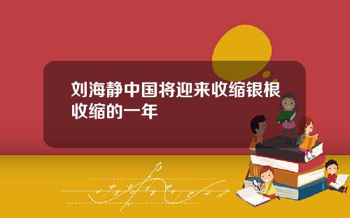 刘海静中国将迎来收缩银根收缩的一年