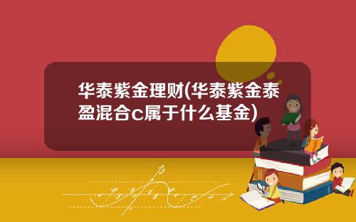 华泰紫金理财(华泰紫金泰盈混合c属于什么基金)
