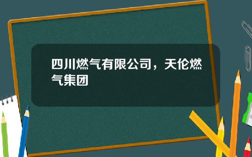 四川燃气有限公司，天伦燃气集团