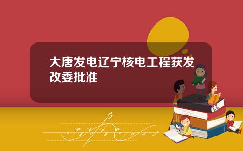 大唐发电辽宁核电工程获发改委批准