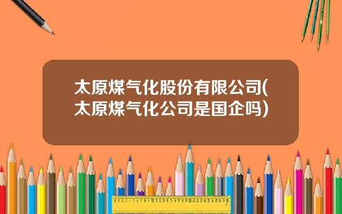 太原煤气化股份有限公司(太原煤气化公司是国企吗)