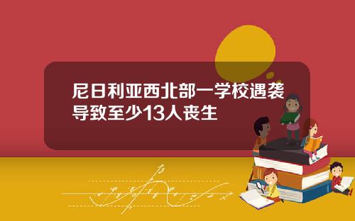 尼日利亚西北部一学校遇袭导致至少13人丧生