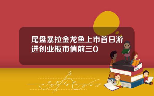 尾盘暴拉金龙鱼上市首日游进创业板市值前三0