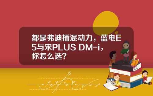 都是弗迪插混动力，蓝电E5与宋PLUS DM-i，你怎么选？