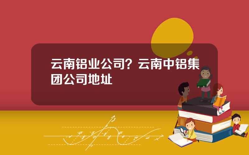 云南铝业公司？云南中铝集团公司地址
