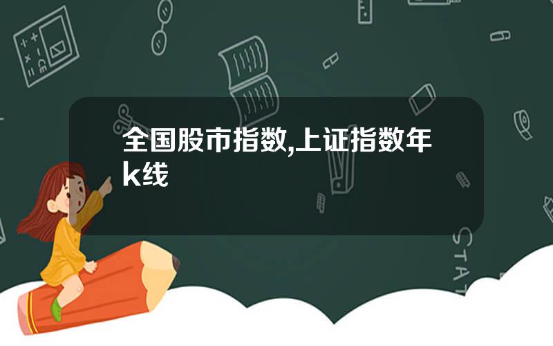 全国股市指数,上证指数年k线