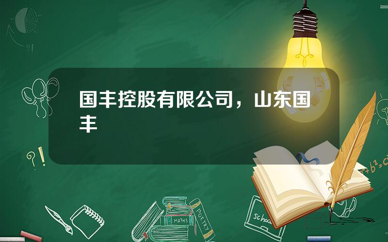 国丰控股有限公司，山东国丰