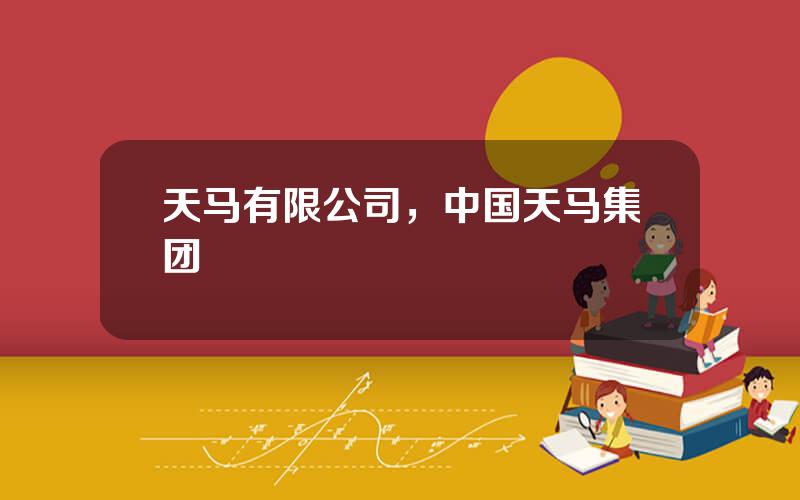 天马有限公司，中国天马集团