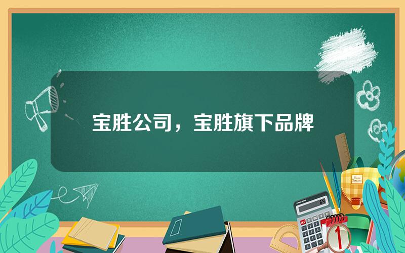 宝胜公司，宝胜旗下品牌